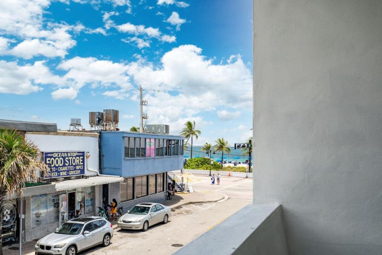 The Purple Pelican Beachfront With Ocean Balcony Unit 3 Fort Lauderdale Exterior photo